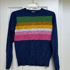 Colorful Striped Women's Sweater